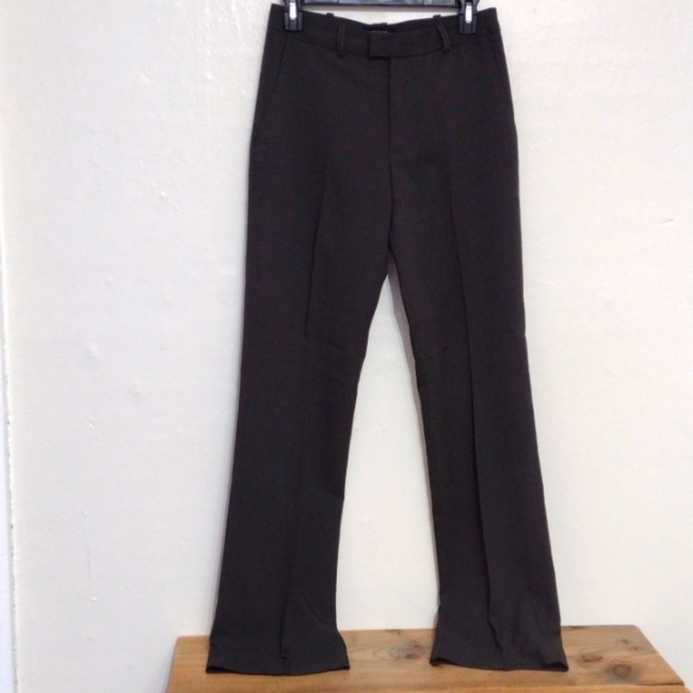 Guess Jeans Vintage Brown High Waist Flare Dress Pants Size 26 Made in the USA